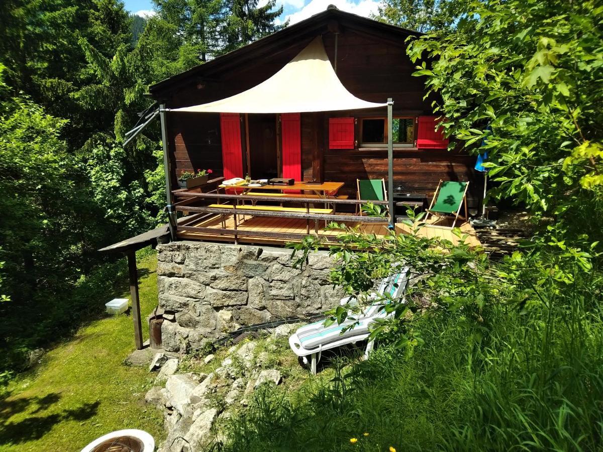 Petit Chalet Rustique Et Bucolique Bovernier المظهر الخارجي الصورة